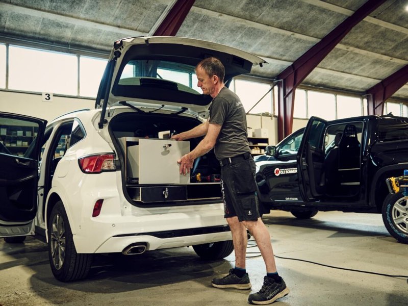 Skuffer i Ford Kuga